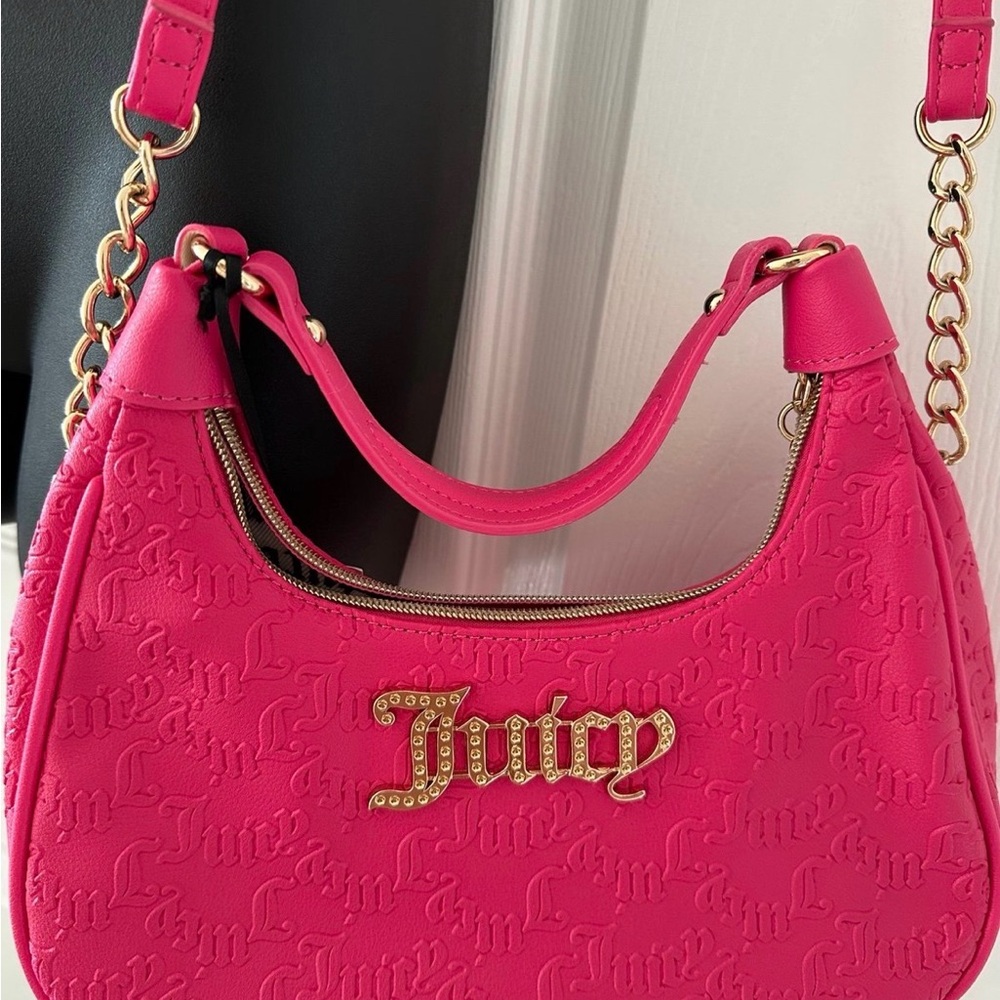 NEW Juicy Couture Hot Pink Shoulder Bag